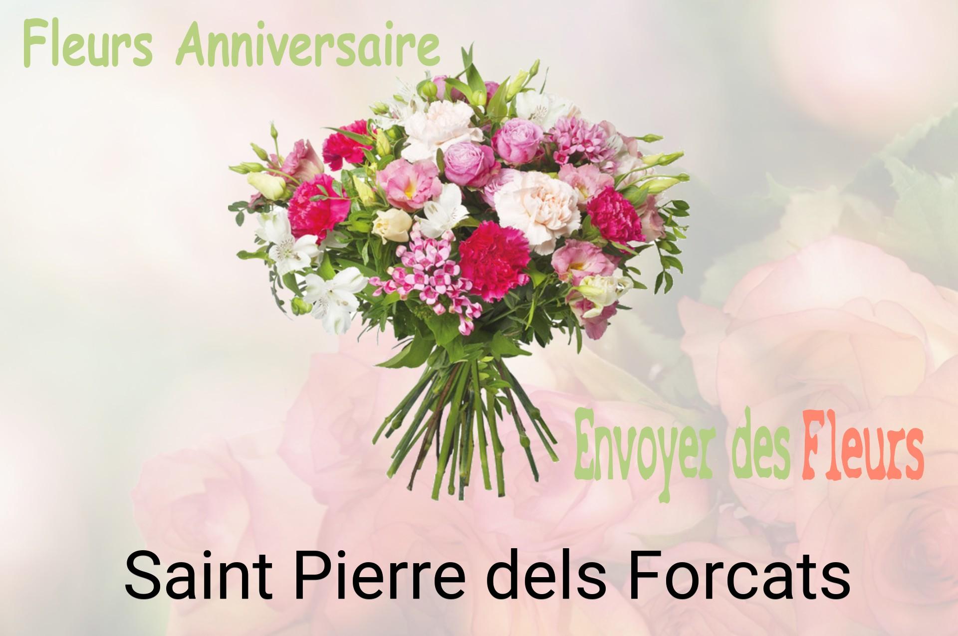 Bouquet de fleurs d’anniversaire livré à Saint-Pierre-dels-Forcats
